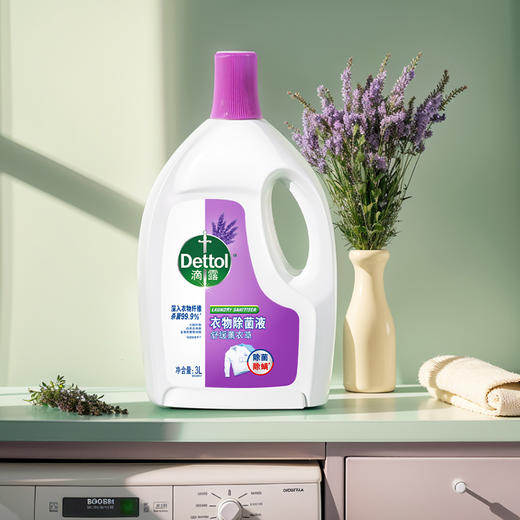 Dettol滴露薰衣草香衣物除菌液3L多规格 商品图10