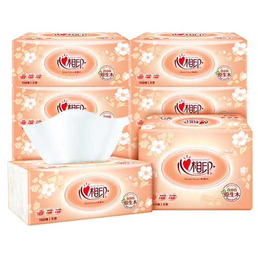 心相印 金装经典系列家用实惠装抽纸150抽/包*20包 商品图3