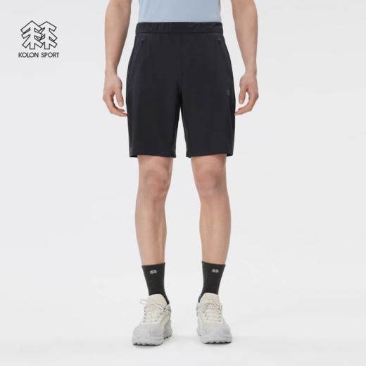 点此购买 可隆夏季男士梭织防泼水多口袋户外运动5分裤 bk 323015 商品图7