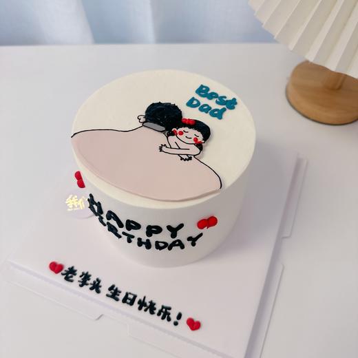 多款式~父女/子/母子卡通手绘蛋糕-低糖处理无添加 商品图8
