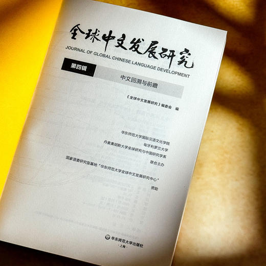 中文回溯与前瞻 全球中文发展研究 第四辑 商品图5