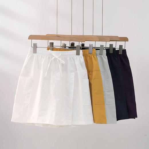 热卖！藏肉 显高！亿绘 山系开叉五分工装裙裤 休闲百搭 KC002 5色可选 商品图10