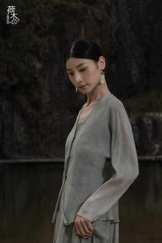 荷木HEMU丨清溪·上衣 商品图2