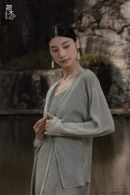荷木HEMU丨清溪·上衣 商品图4