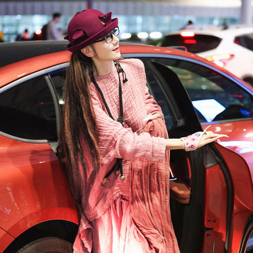 稚水花朝素色长款围巾 | 现货加急发 （200cm*60cm） 商品图2