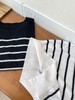 （小眠专属）莱赛尔条纹圆领短袖T恤 商品缩略图6