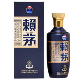 赖茅端曲2.0雅韵版 53度酱香型白酒 宴请送礼 53%vol 500mL 1瓶 单瓶