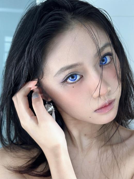 illusionduck半年抛 玫瑰像素星/零度夺恋 14.5mm 粉蓝 商品图3