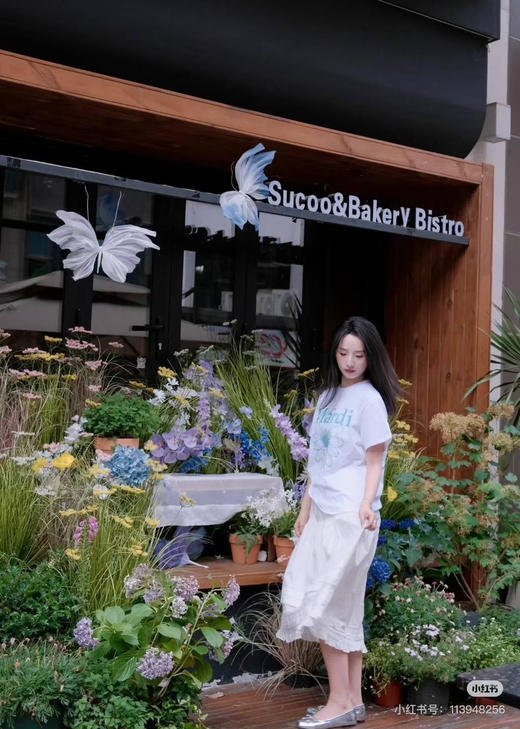 福利品花朵T恤 商品图2