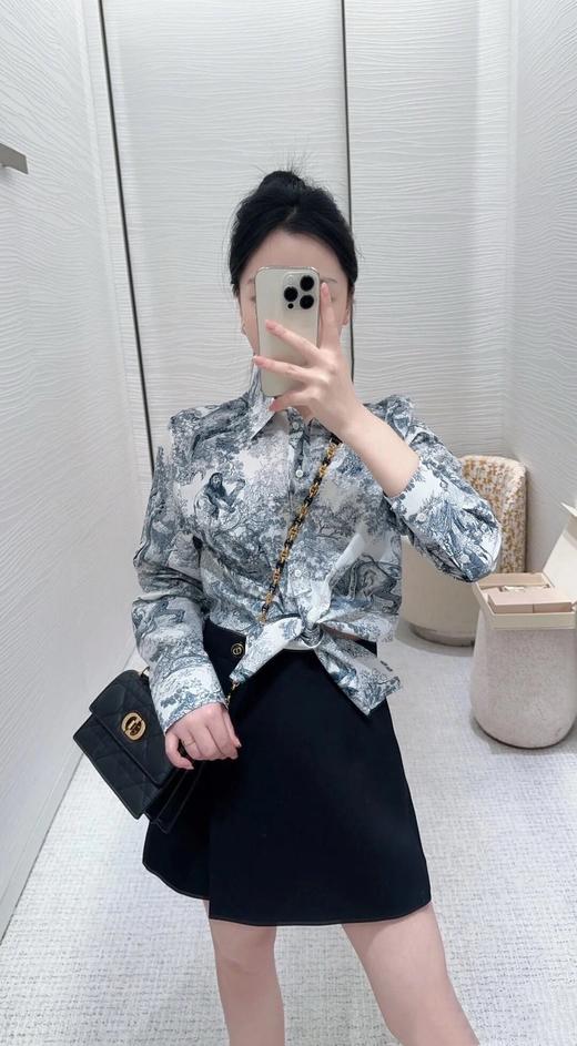 迪奥度假系列森林印花长袖衬衫（TM） 商品图2
