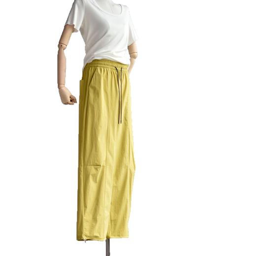 丁摩 【先锋防晒裤】夏锦纶速干两穿伞兵工装裤显瘦薄款直筒裤女5ZF-388 商品图4