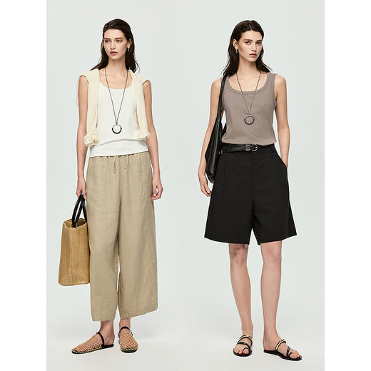 棉仓363603006-初棉大U领背心 商品图4