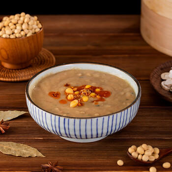 逍遥老杨家 豆沫面豆沫汤速食汤105*10整箱年货过年礼盒中老年人早餐汤粉 /粮油调味 /方便食品 /速食汤 商品图4