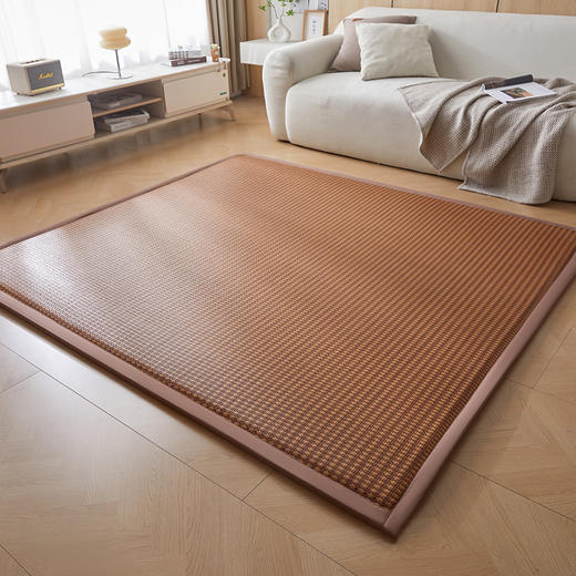 ☺️【凉而不冰 一席多用】多功能榻榻米凉藤席地垫776 ✅ 冰藤面料，光滑无毛刺，夏季清凉不黏腻🌸，瞬间降温 凉而不冰 一席多用！ 商品图2