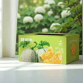 【臻选好果】吐鲁番西州蜜25号哈密瓜（8斤2-3个瓜）  顺丰发货 产地吐鲁番