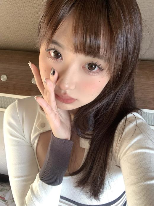 hanawink半年抛美瞳 生巧布朗尼 14.5mm 商品图0