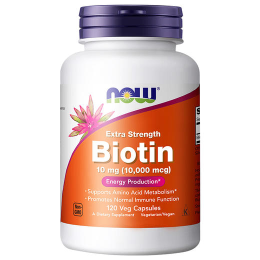 【NOW】生物素biotin10000mcg维生素120粒维生素b7 商品图4
