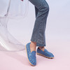 豪麟名鞋AGL女鞋乐福鞋羊皮革D839005蓝色 商品缩略图1