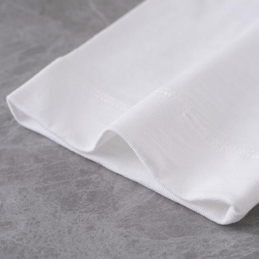 【林栖设计小店】【手工绣花】纯棉T恤简约百搭宽松2025秋季新款短袖女1953218 商品图3