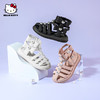 HelloKitty童鞋女童凉鞋夏季小女孩罗马公主凉鞋洋气高帮28-35 K4526835 商品缩略图0