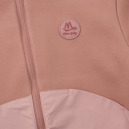 棉果果秋季新品女童盐粉色防风双面绒外套M322100425408 商品图4