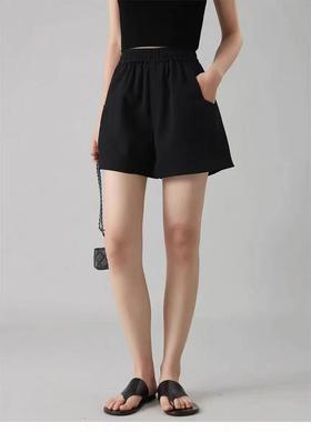 6.30清仓（NO退，能接受拍）【短裤】8865超显瘦简约款百搭水洗棉短裤-喜出