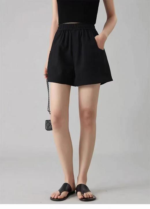 6.30清仓（NO退，能接受拍）【短裤】8865超显瘦简约款百搭水洗棉短裤-喜出 商品图0