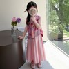女童新中式盘扣两件套 复古国潮清凉套装 商品缩略图1