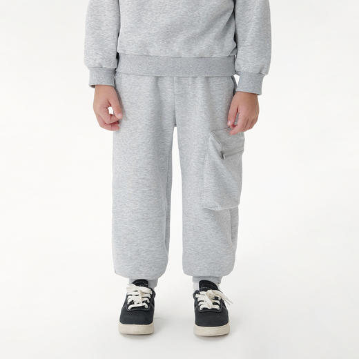 马克珍妮男童立体口袋空气休闲裤 宝宝卫裤 秋装新品裤子551291 商品图2