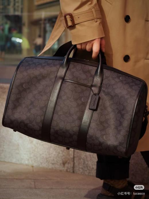 D063039百搭耐看精典老花大容量旅行包/健身包 商品图1