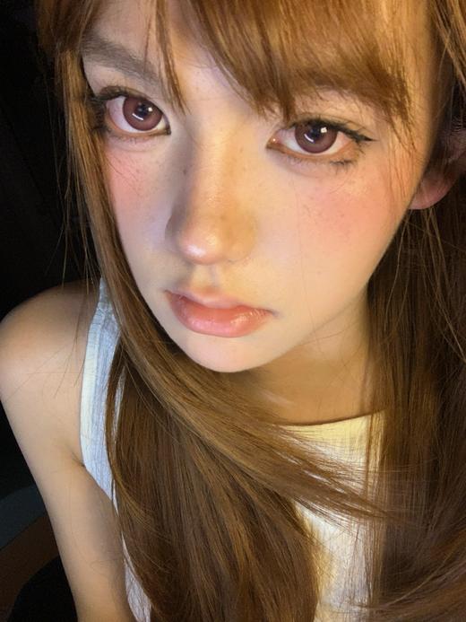 illusionduck半年抛 牛奶打翻/说亮就亮 14.5mm 灰棕色/棕色 商品图0