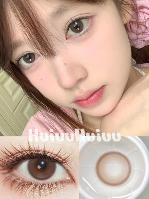 【中直径半年抛】LOVEIIKIRA-起司可可 巧-14.2mm【半年抛 0-1000度 含有525/575】 商品图0