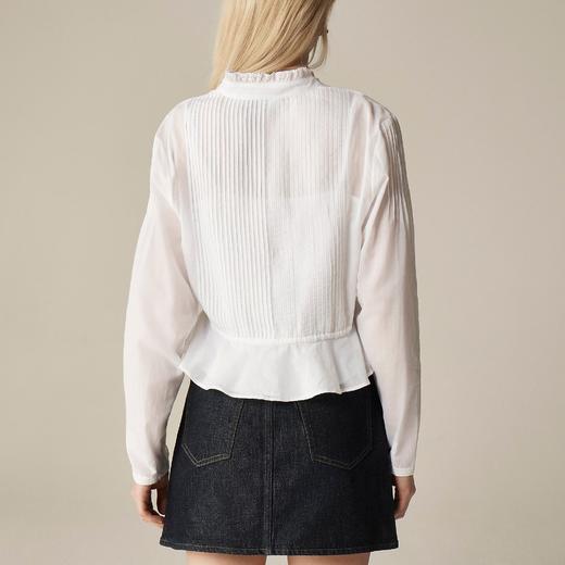 好折！Jcrew 设计款花边褶皱法式衬衫 好乖 商品图2