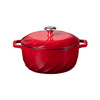 格力 TOSOT 铸铁珐琅锅 3.8L 一锅多用 大展厨艺 GTF24-T01 黛红 商品缩略图1