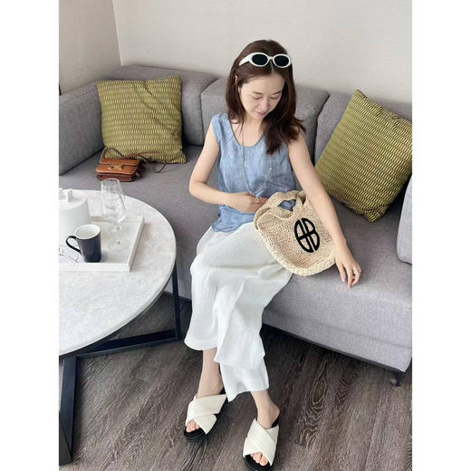 100% 桑蚕丝无袖小背心 商品图2