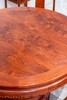 红桥红  家具严选  缅甸花梨（大果紫檀）【128雕花牙边六角底座圆餐桌 九件套】 商品缩略图2