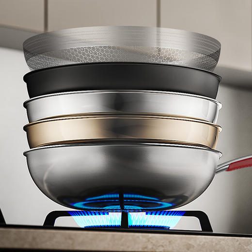 康巴赫-甄享有钛蜂窝炒锅 32cm 商品图9