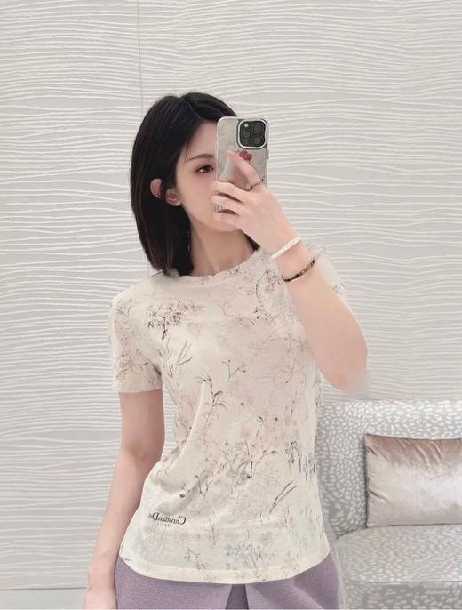 迪奥25春夏新款水墨画短袖T恤（TM） 商品图6