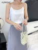 【夏日宝藏】阿菁娜氛围美感法式丝光缎面吊带背心F30X201005 商品缩略图1