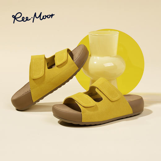 REEMOOR睿慕丨夏日福利厚底博肯拖R30549 商品图5
