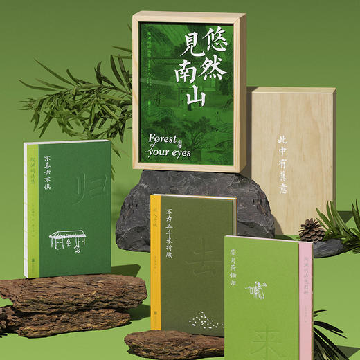 《陶渊明诗画集：悠然见南山》 商品图0