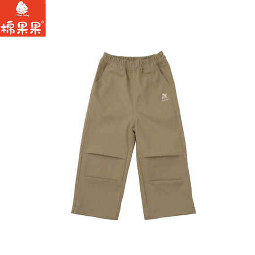 棉果果秋季新品男童女童耀金色冲锋裤M302200425473 商品图3