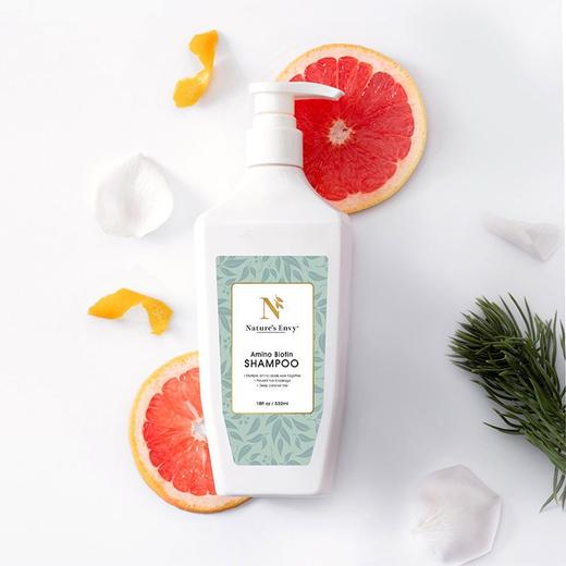 天然之扉氨基酸生物素清盈洗发露 强韧发丝防断发洗发水美国400ml效期25年12月 商品图1