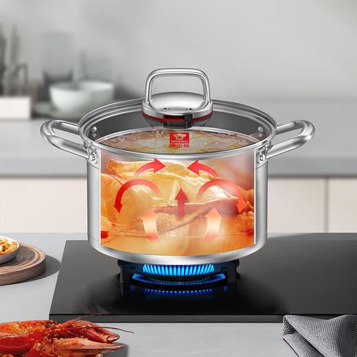 康巴赫-甄享304防溢汤锅 22cm 商品图5