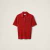 MIU-S 羊绒真丝红色针织Polo. 商品缩略图0