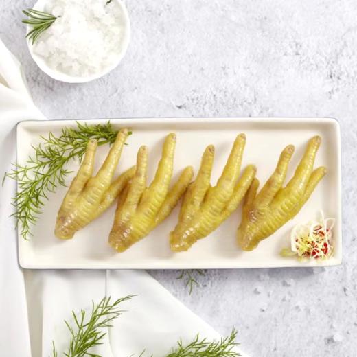 盐焗鸡爪500g  即食熟食 咸香入骨 个大肉厚 嚼劲十足 商品图4