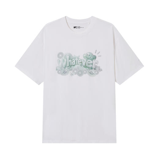 NPC潮牌财神系列钱币珠子复古数码印花短袖T恤男夏季抑菌NP56TE85 商品图6