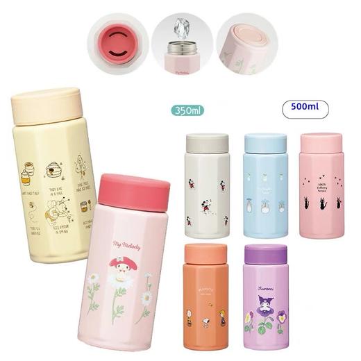 【春上新】9楼母婴生活馆 日本进口skater保温直饮杯三丽鸥联名八角形保温杯350/500mL 活动价：236~253元 商品图1