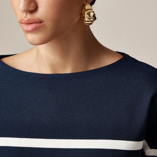 好折！Jcrew 经典横条纹长袖T 美式休闲风 商品图1