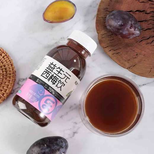 中国乐源益生元西梅饮280g 饮料 商品图1